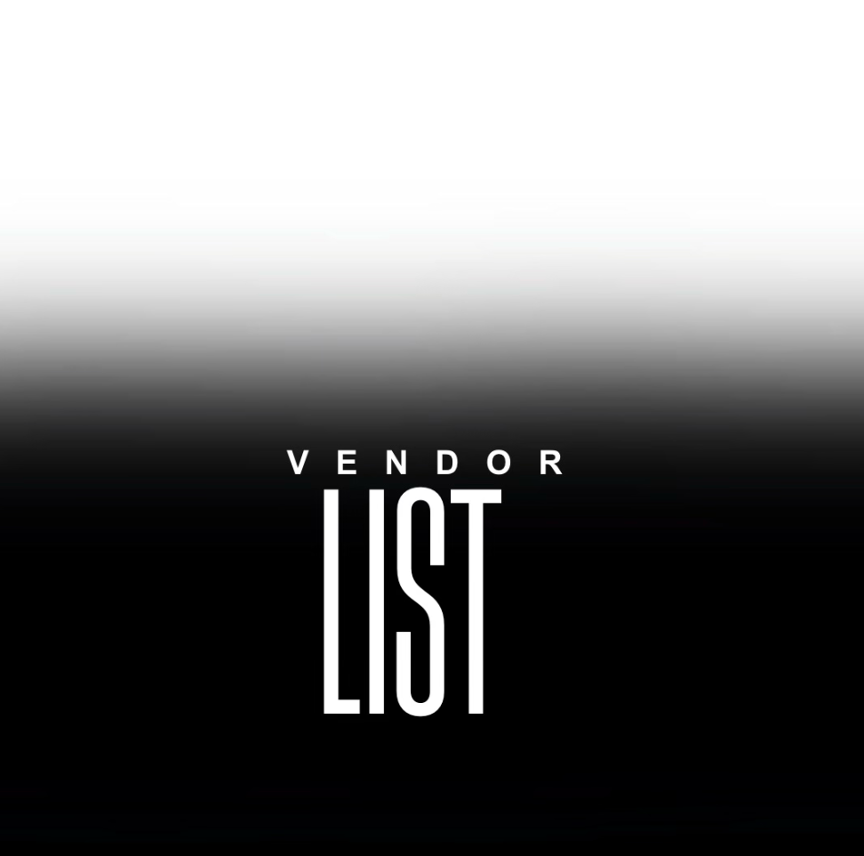 Vendor List